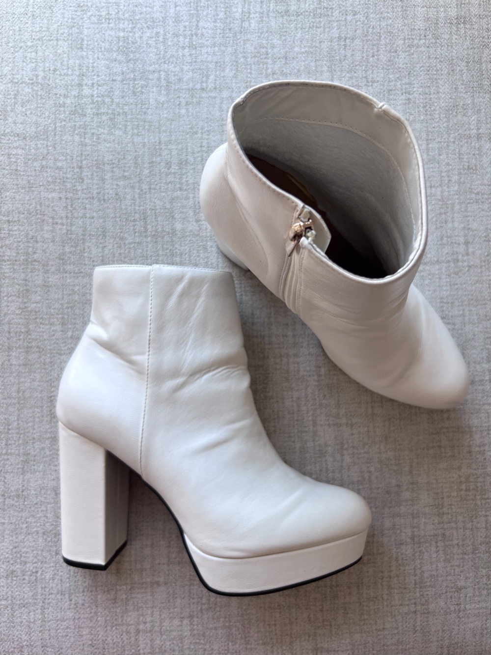Bamboo Sorbet Platform Heel Bootie